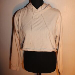 Cropped adidas hoodie
